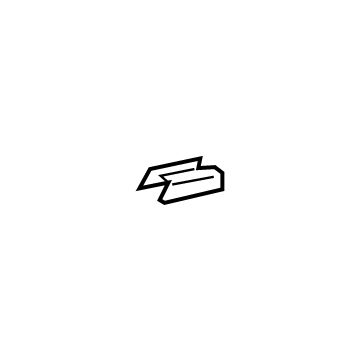 Toyota 72137-02370 Rear End Track Cover