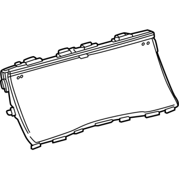 Toyota 83852-AQ040 Cluster Lens