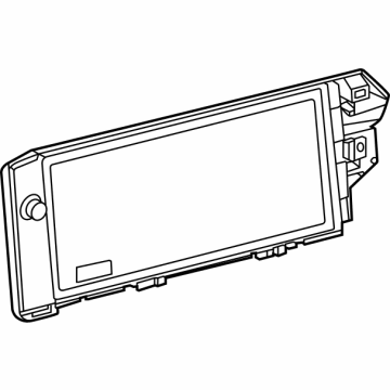 Toyota 86100-AQ010 Display Unit
