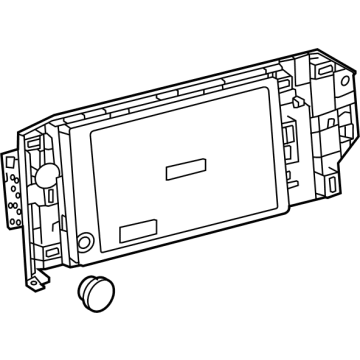 Toyota 86140-AQ010 Display Unit
