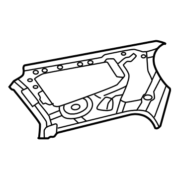 Toyota 61731-30330 End Plate