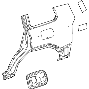 Toyota 61601-60B00 Quarter Panel