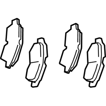 Toyota Corolla Brake Pads - 04465-02410