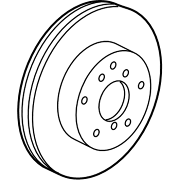 Toyota Brake Rotor - 43512-02240