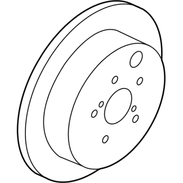Toyota GR86 Brake Rotor - SU003-10629