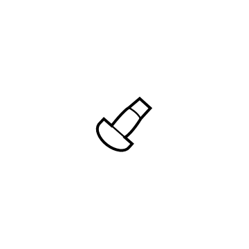 90118-WA101 Toyota Upper Center Pillar Trim Bolt Illustration 1 of 1