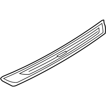 67912-WAA01 Toyota Scuff Plate, Outside Driver Side Illustration 1 of 1
