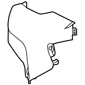 Toyota 62510-WAA01 Lower Center Pillar Trim