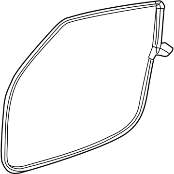 Toyota GR Supra Door Seal - 62312-WAA01