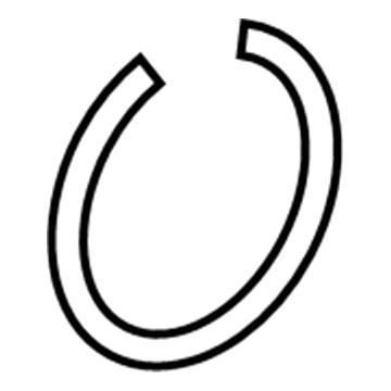 90521-80003 Toyota Wheel Bearing Snap Ring, Front Illustration 1 of 1