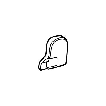 Toyota 71843-0C070-C0 Outer Cover