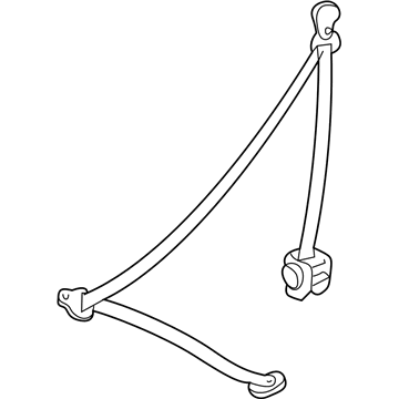 Toyota 73560-35021-B0 Belt & Retractor