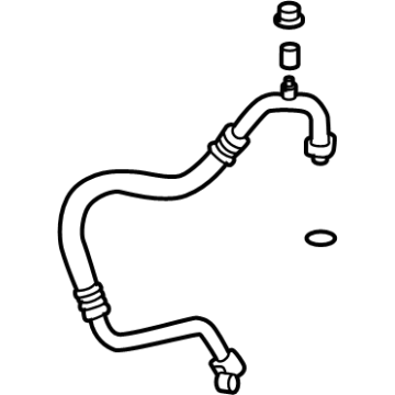 88712-60C30 Toyota Hose, Suction Illustration 1 of 1