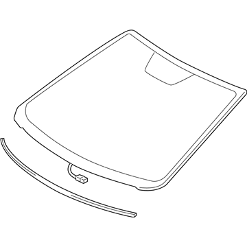 Toyota 56101-06540 Windshield