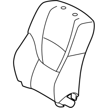 Toyota 71073-AK010-B4 Seat Back Cover