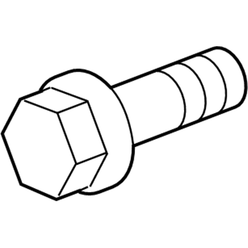 Toyota 90105-A0343 Lower Note Horn Bolt