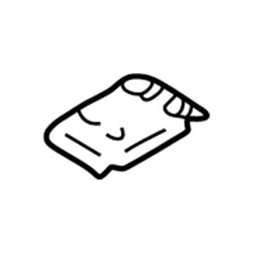 Toyota 74372-30030 Mirror Inside Retainer