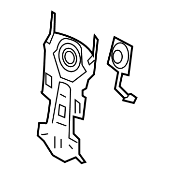 Toyota 71053-0R020 Support Spring