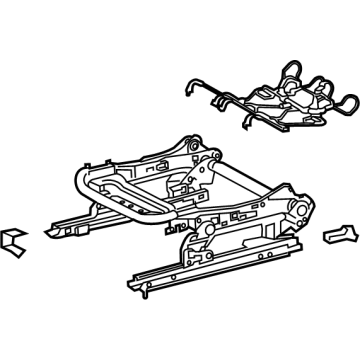 Toyota 71610-0R090 Cushion Frame