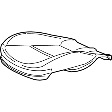 Toyota 71512-47220 Seat Cushion Pad