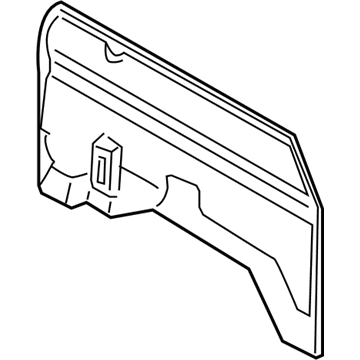 Toyota 64271-04010-B1 Back Panel Trim