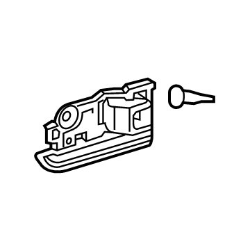 Toyota 69205-AQ010-C1 Handle, Inside