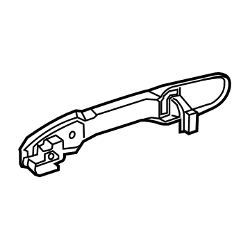 Toyota bZ4X Exterior Door Handle - 69210-0A080-D2