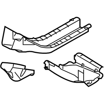 Toyota 57191-WB001 Rear Rail
