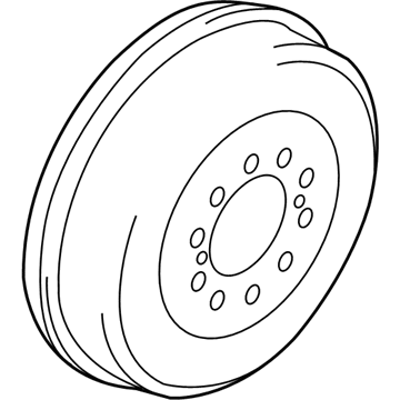 Toyota Brake Drum - 42431-04061