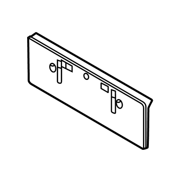 Toyota 52114-60550 License Bracket