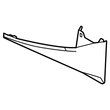 Toyota 76862-60020 Bumper Bracket