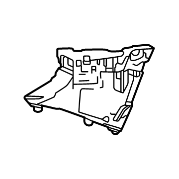 Toyota 52535-60030 Side Retainer