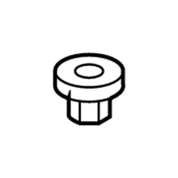 Toyota 90080-17236 Side Rail Assembly Nut