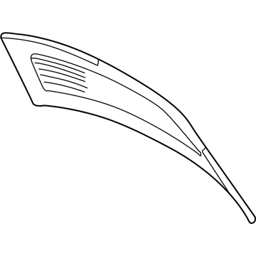 Toyota 64810-AA011-C0 Back Glass