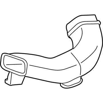 17750-20030 Toyota Air Duct Illustration 1 of 1