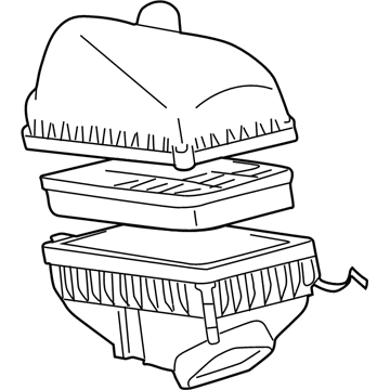 Toyota Solara Air Filter Box - 17700-20051