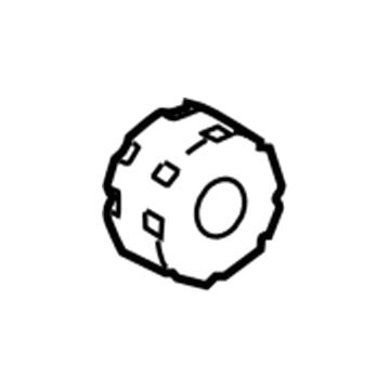 43474-01030 Toyota Damper, Passenger Side Illustration 1 of 1