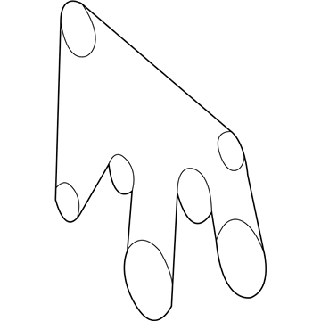 Toyota 90916-02792 Serpentine Belt