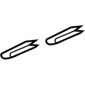 Toyota 55345-12060 Instrument Panel Clip