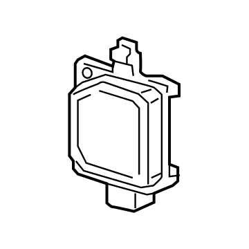 88162-48220 Toyota Blind Spot Radar Illustration 1 of 1