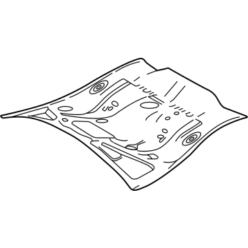 Toyota 58211-47120 Center Floor Pan