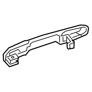 Toyota Prius Prime Exterior Door Handle - 69210-K0020-F1