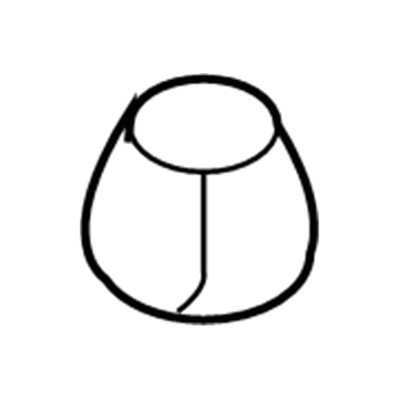 90176-06023 Toyota Engine Cover Nut Illustration 1 of 1