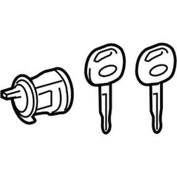 Toyota 69056-0E020 Lock Cylinder