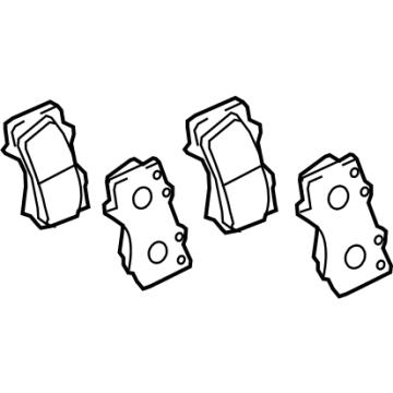 Toyota Tacoma Brake Pads - 04465-02630