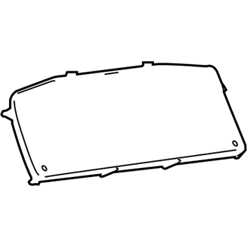 Toyota 83852-0X150 Cluster Lens