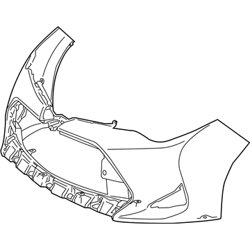 Toyota Corolla Bumper Cover - 52119-03907