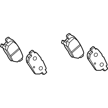 Toyota Brake Pads - 04466-02310