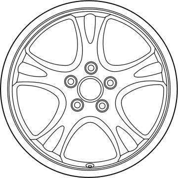 Toyota 42611-0R510 Wheel, Alloy