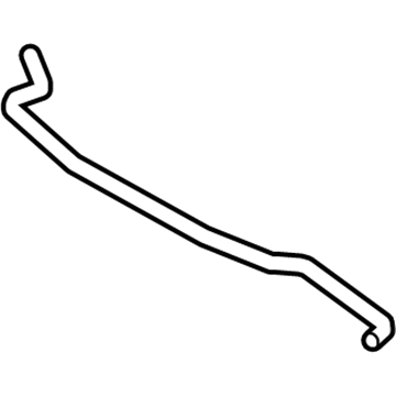 Toyota Prius Plug-In Coolant Reservoir Hose - 16267-37030
